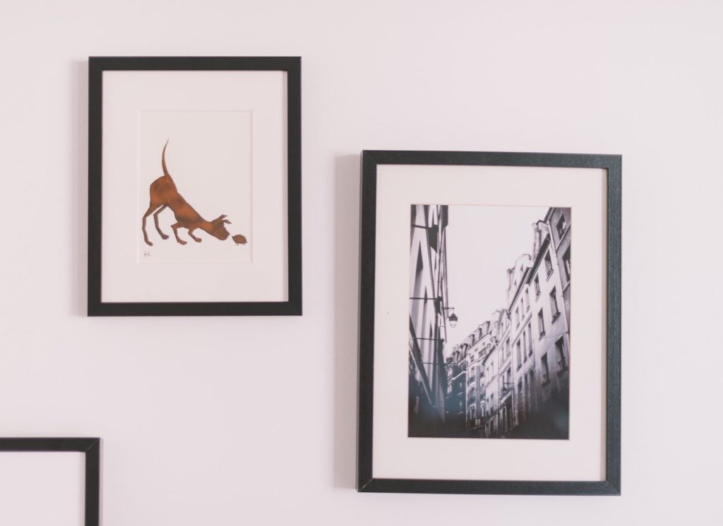 Des conseils pour afficher des photos sur le mur