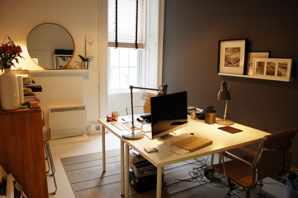 Des idées déco d'un petit bureau