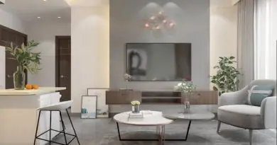 Décoration d'intérieur avant la vente d'une maison
