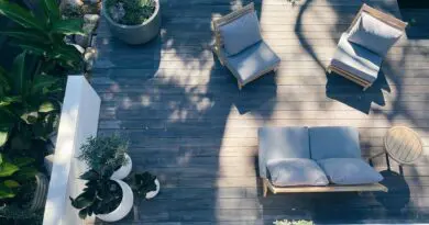 Décorer les murs de la terrasse