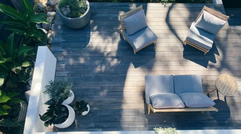 Décorer les murs de la terrasse