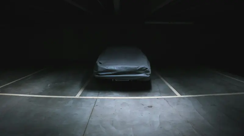 Le sol du garage