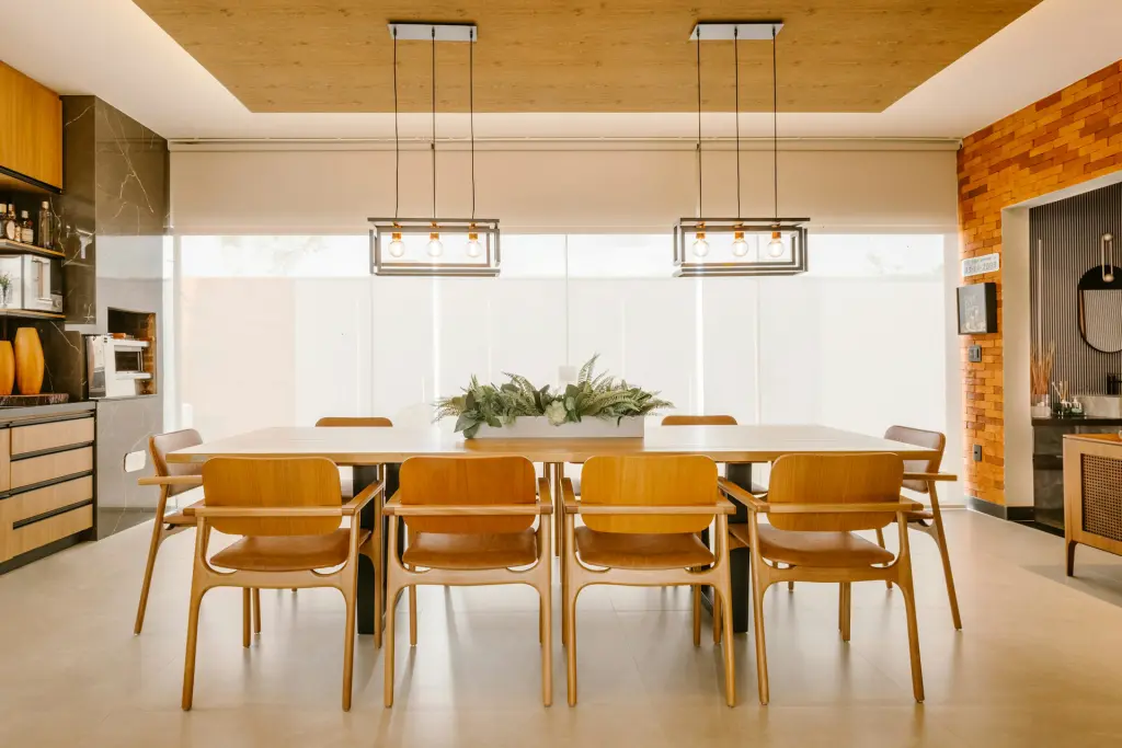 Décoration de table à manger